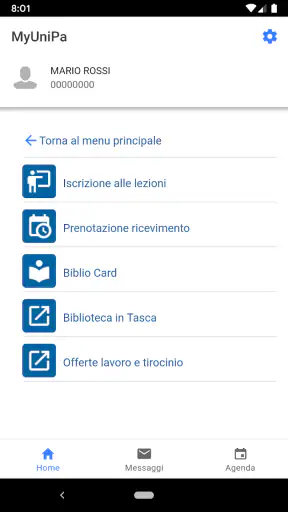 MyUniPa screenshot 3