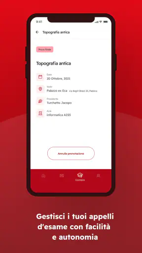 MyUniPD screenshot 4
