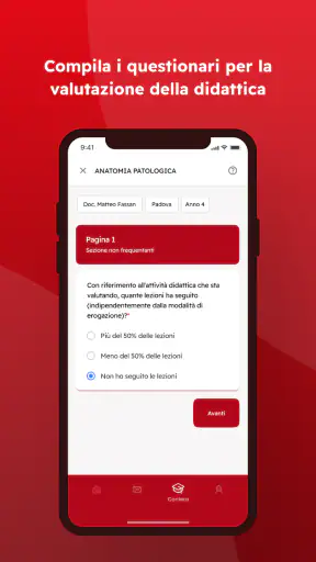 MyUniPD screenshot 5