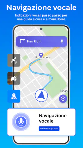 Navigatore GPS e mappe vocali screenshot 10