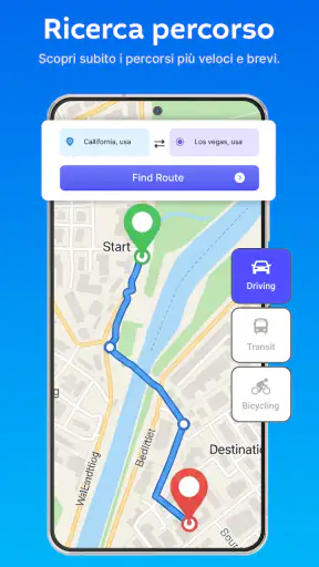 Navigatore GPS e mappe vocali screenshot 11