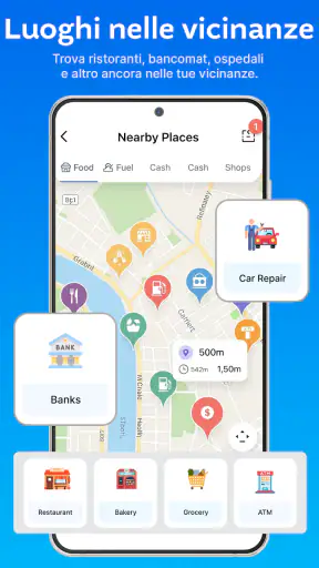 Navigatore GPS e mappe vocali screenshot 12