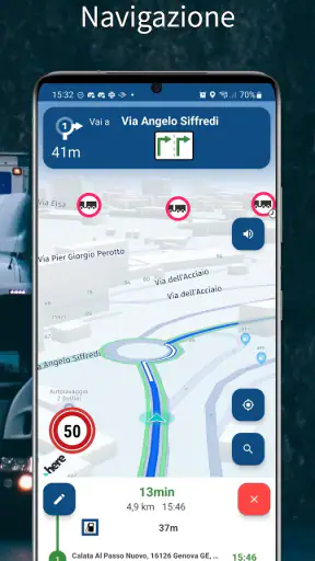 Navigazione camion CargoTour screenshot 4