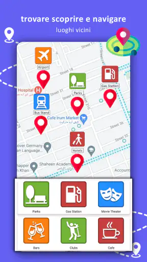 Navigazione GPS, mappe e screenshot 3