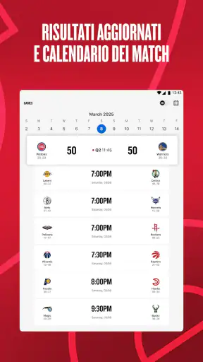 NBA: Partite & Risultati LIVE screenshot 10