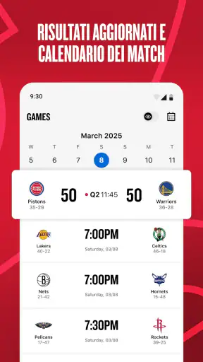 NBA: Partite & Risultati LIVE screenshot 2