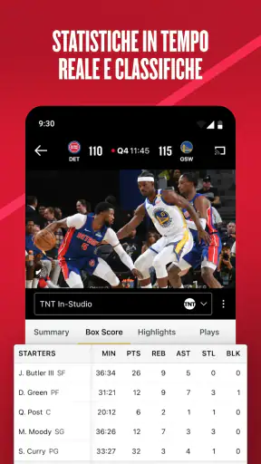 NBA: Partite & Risultati LIVE screenshot 4