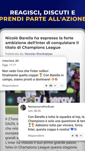 Nerazzurri Live: App di calcio screenshot 11