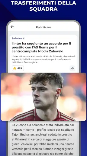 Nerazzurri Live: App di calcio screenshot 6