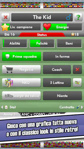 New Star™ Calcio screenshot 2