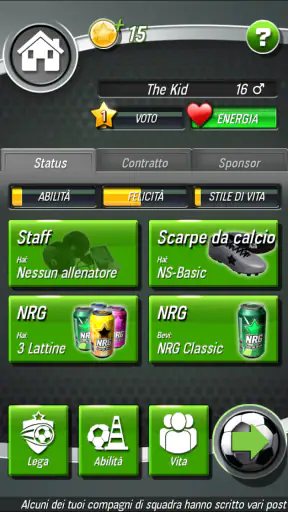 New Star™ Calcio screenshot 4