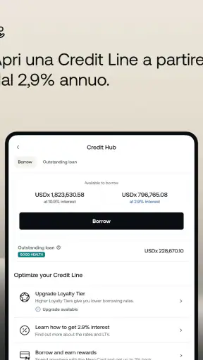 Nexo: la tua app cripto screenshot 11
