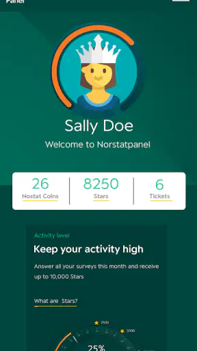 Norstatpanel screenshot 1