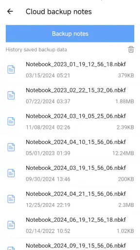 Note e blocco note screenshot 6