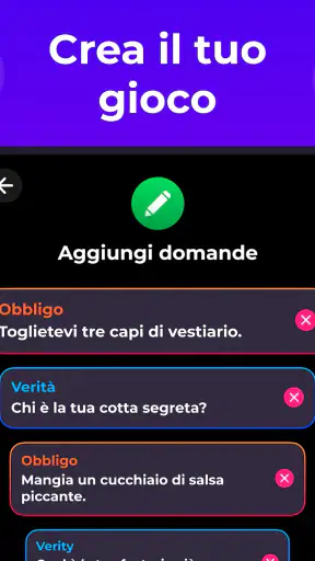 Obbligo o Verità - Gioco Party screenshot 12