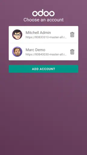 Odoo screenshot 2