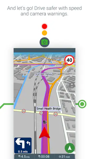Offline Truck GPS Navigation screenshot