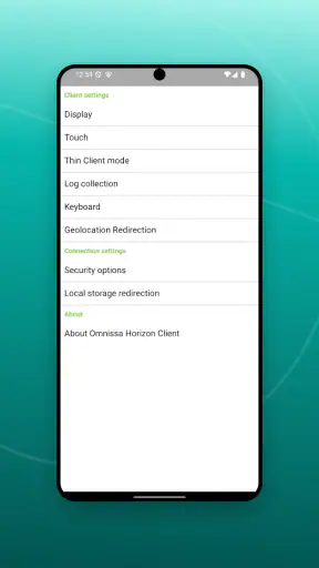 Omnissa Horizon Client screenshot 7