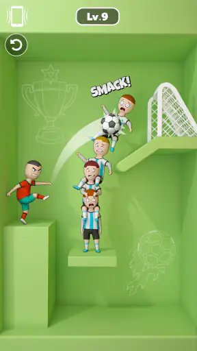 One Shot Soccer: Swipe & Score screenshot 7