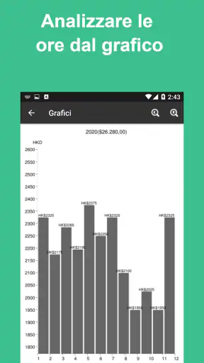 Ore lavoro: Registro di lavoro screenshot 6