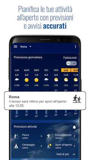Orologio e meteo trasparente screenshot 2
