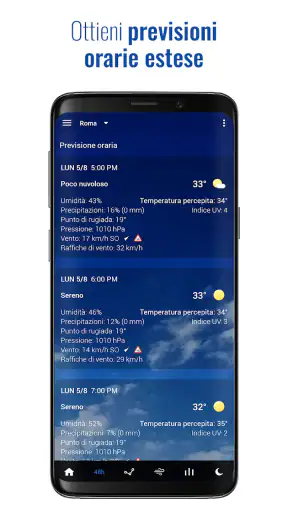 Orologio e meteo trasparente screenshot 5