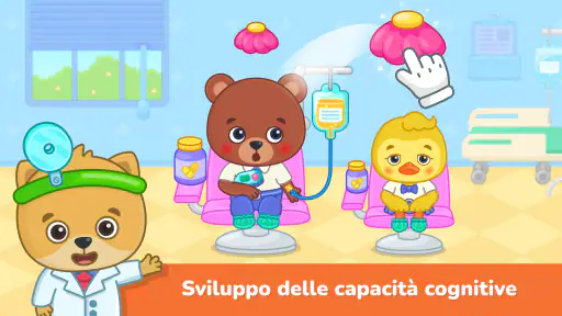 Ospedale gioco per bambini 2-5 screenshot 3