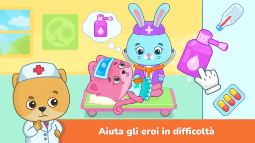 Ospedale gioco per bambini 2-5 screenshot 7