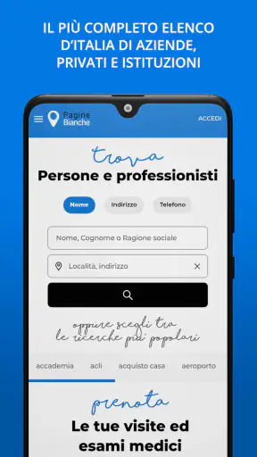 PagineBianche screenshot 1