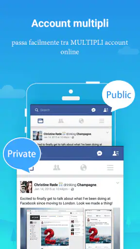 Parallel Space -acct. multipli screenshot