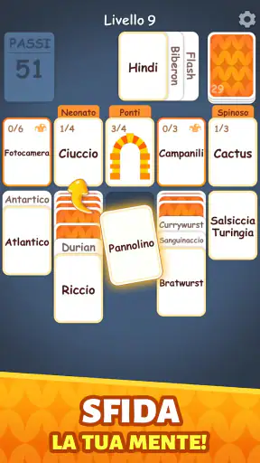 Parole Solitario: Associations screenshot 4