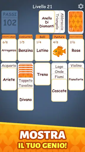 Parole Solitario: Associations screenshot 6