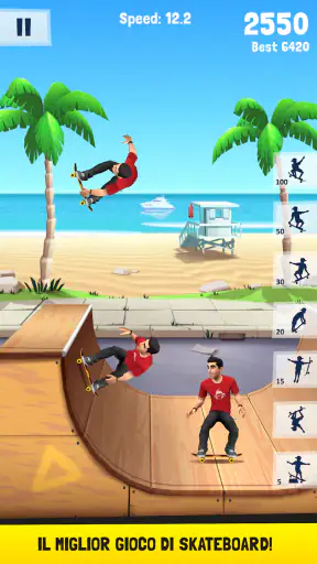 Pattinatore acrobatico screenshot 1