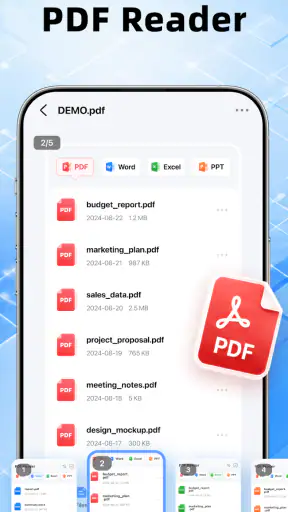 PDF File Reader screenshot 1