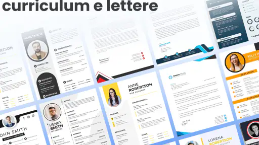 PDF lavoro CV creatore screenshot 7