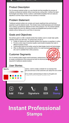 PDF Maker & Doc Scanner screenshot 5