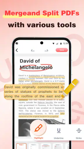 PDF Reader Home App screenshot 3