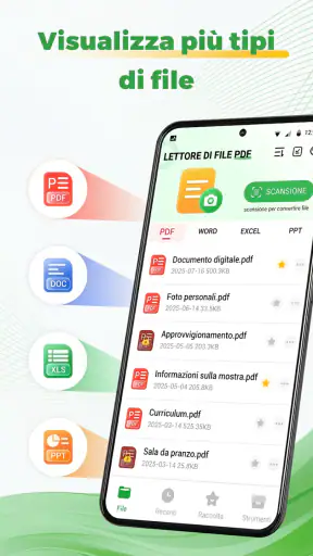 PDF Reader - Lettore PDF screenshot 1