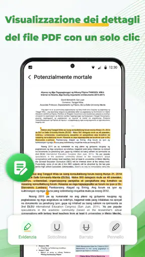 PDF Reader - Lettore PDF screenshot 8