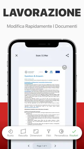 PDF Scanner, Editore Documenti screenshot 4