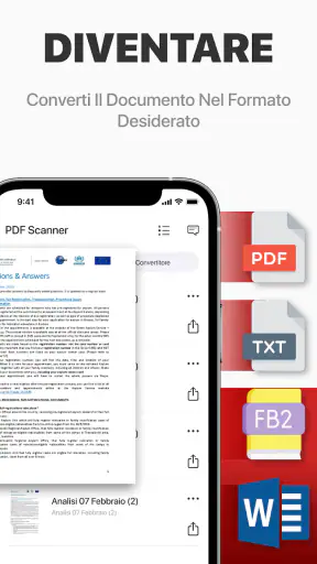 PDF Scanner, Editore Documenti screenshot 5
