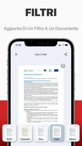 PDF Scanner, Editore Documenti screenshot 8