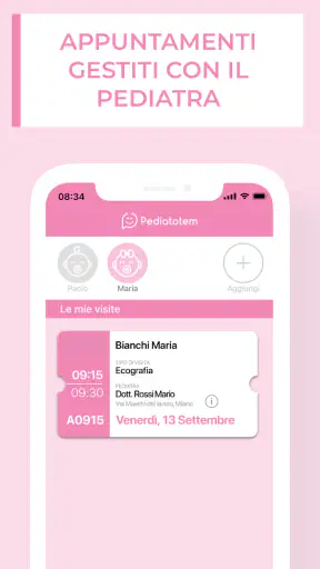 Pediatotem Paziente screenshot 4