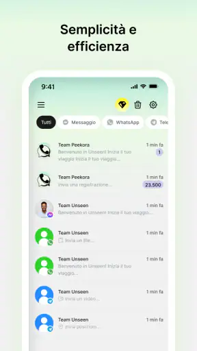 Peekora: ID Chiamante & Blocco screenshot 1