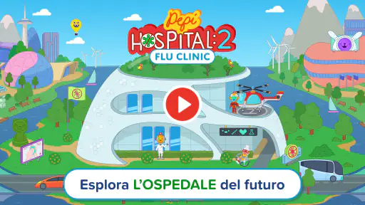 Pepi Hospital 2: Flu Clinic screenshot 1