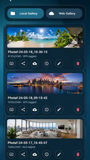 Photaf Panorama Pro screenshot 3