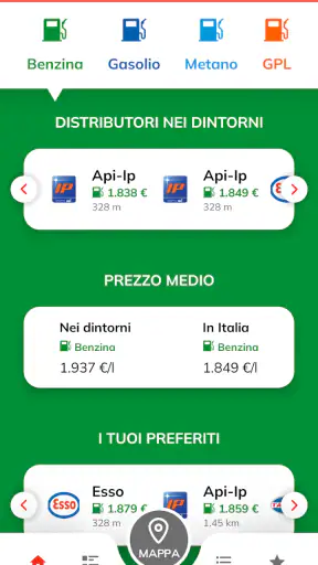 Pieno+: prezzi benzina diesel screenshot 1