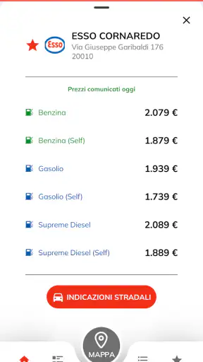 Pieno+: prezzi benzina diesel screenshot 3