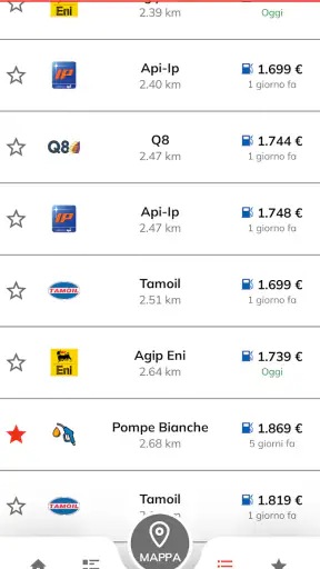 Pieno+: prezzi benzina diesel screenshot 6