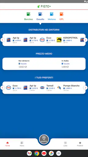 Pieno+: prezzi benzina diesel screenshot 9
